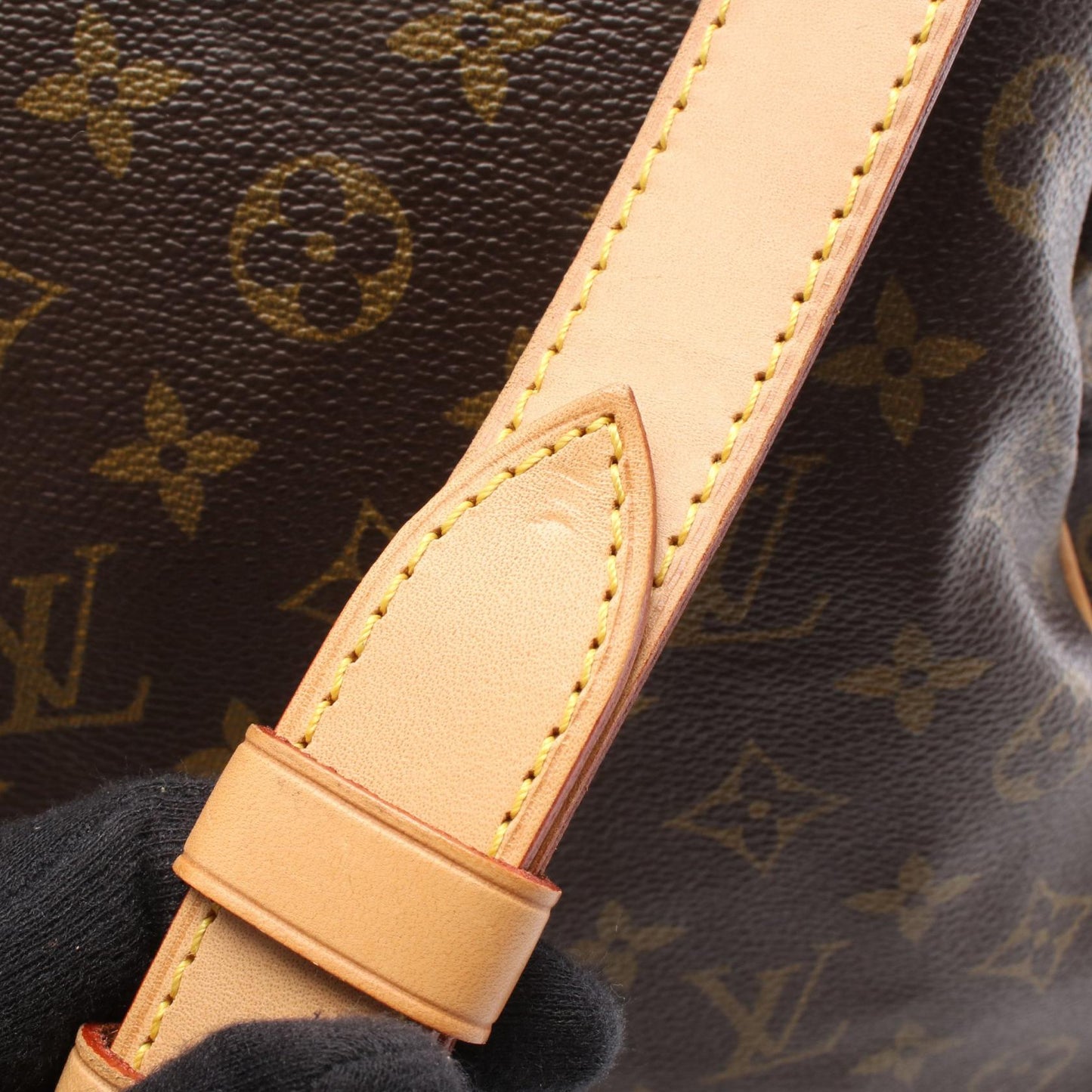 キーポル バンドリエール60 モノグラム 2WAY ボストンバッグ PVC レザー ブラウン ルイヴィトン バッグ LOUIS VUITTON