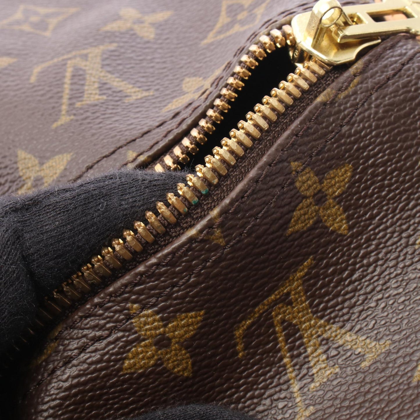 キーポル バンドリエール60 モノグラム 2WAY ボストンバッグ PVC レザー ブラウン ルイヴィトン バッグ LOUIS VUITTON