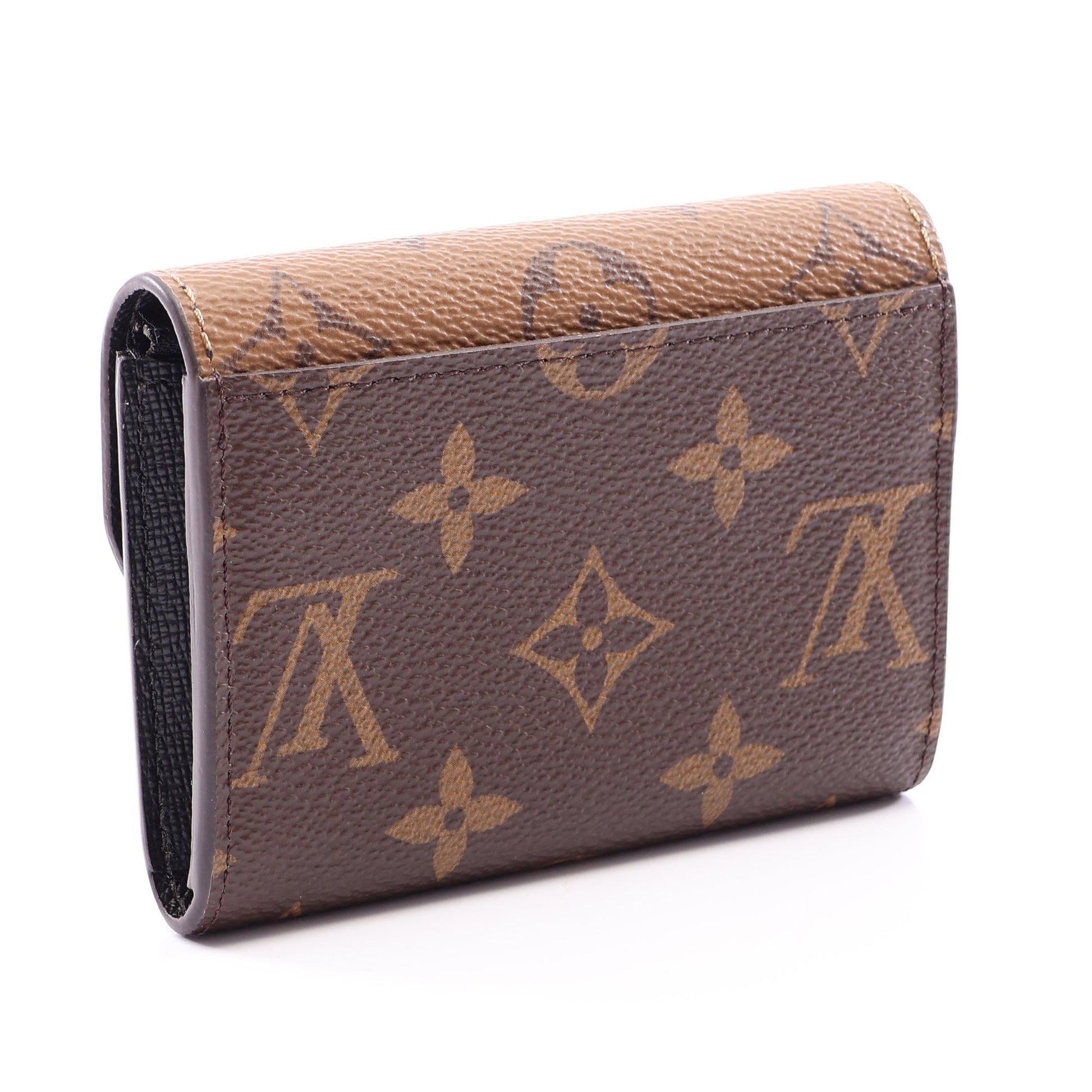 ポルトモネ ロザリ モノグラムリバース コインケース PVC ライトブラウン ブラウン ルイヴィトン 財布・小物 LOUIS VUITTON