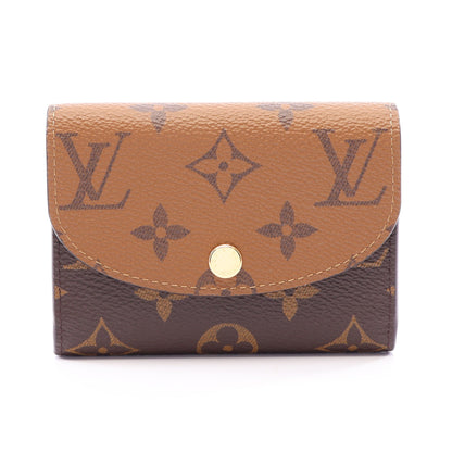 ポルトモネ ロザリ モノグラムリバース コインケース PVC ライトブラウン ブラウン ルイヴィトン 財布・小物 LOUIS VUITTON