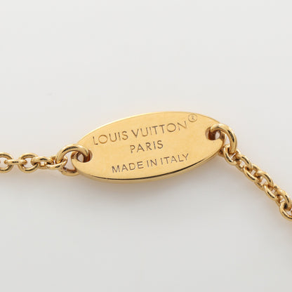 LVアイコニック ネックレス GP エナメル ゴールド ライトピンク ルイヴィトン アクセサリー LOUIS VUITTON