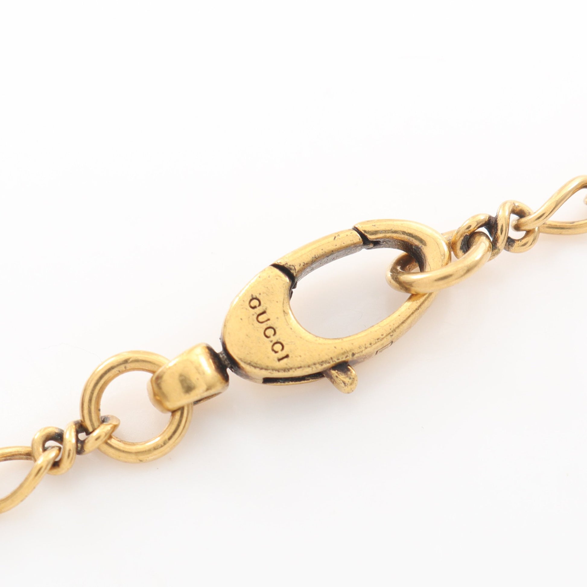 ライオンヘッド GGマーモント ネックレス GP ゴールド グッチ アクセサリー GUCCI