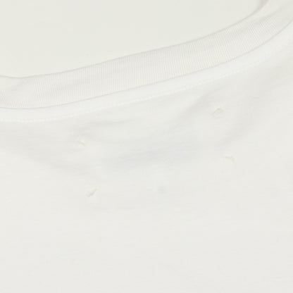 ナンバーロゴ 半袖Tシャツ コットン ホワイト メゾンマルジェラ110 トップス Maison Margiela 1 10