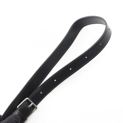 トリオンフ ミディアム メッセンジャーバッグ ショルダーバッグ PVC レザー ブラック セリーヌ バッグ CELINE