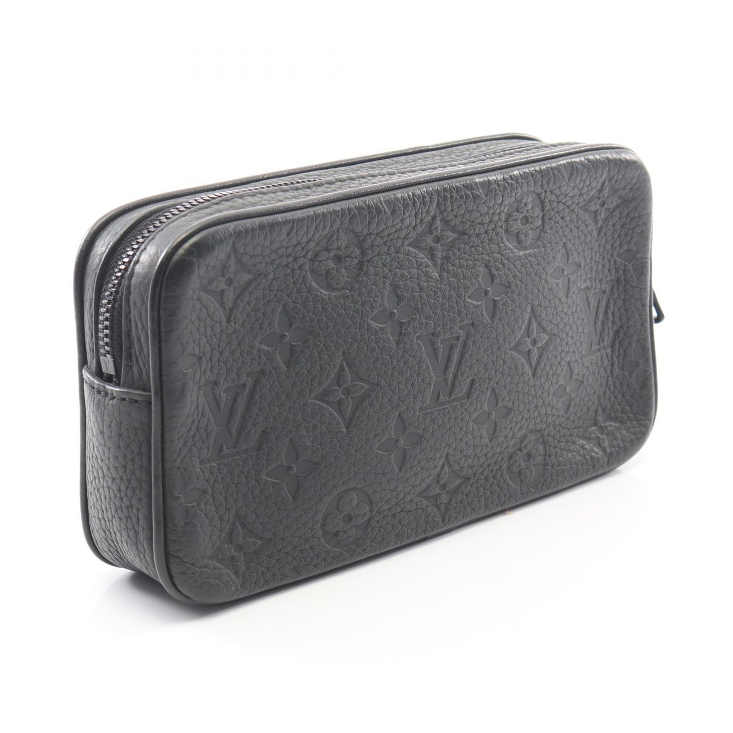 ポシェットヴォルガ モノグラムトリヨン クラッチバッグ セカンドバッグ レザー ブラック ルイヴィトン バッグ LOUIS VUITTON