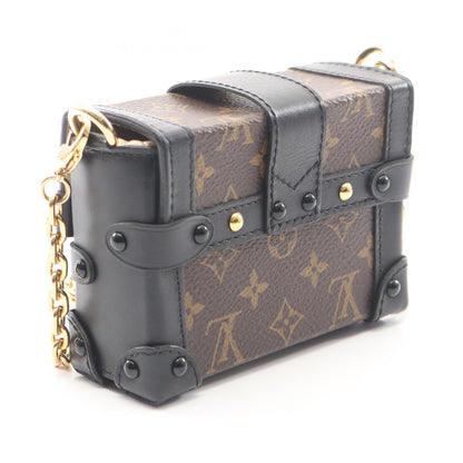 エッセンシャル トランク モノグラム チェーンショルダーバッグ PVC ブラウン ルイヴィトン バッグ LOUIS VUITTON