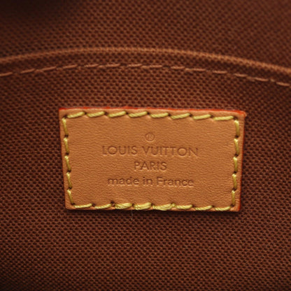 プティット サックプラ モノグラム 2WAY ハンドバッグ PVC レザー ブラウン ルイヴィトン バッグ LOUIS VUITTON