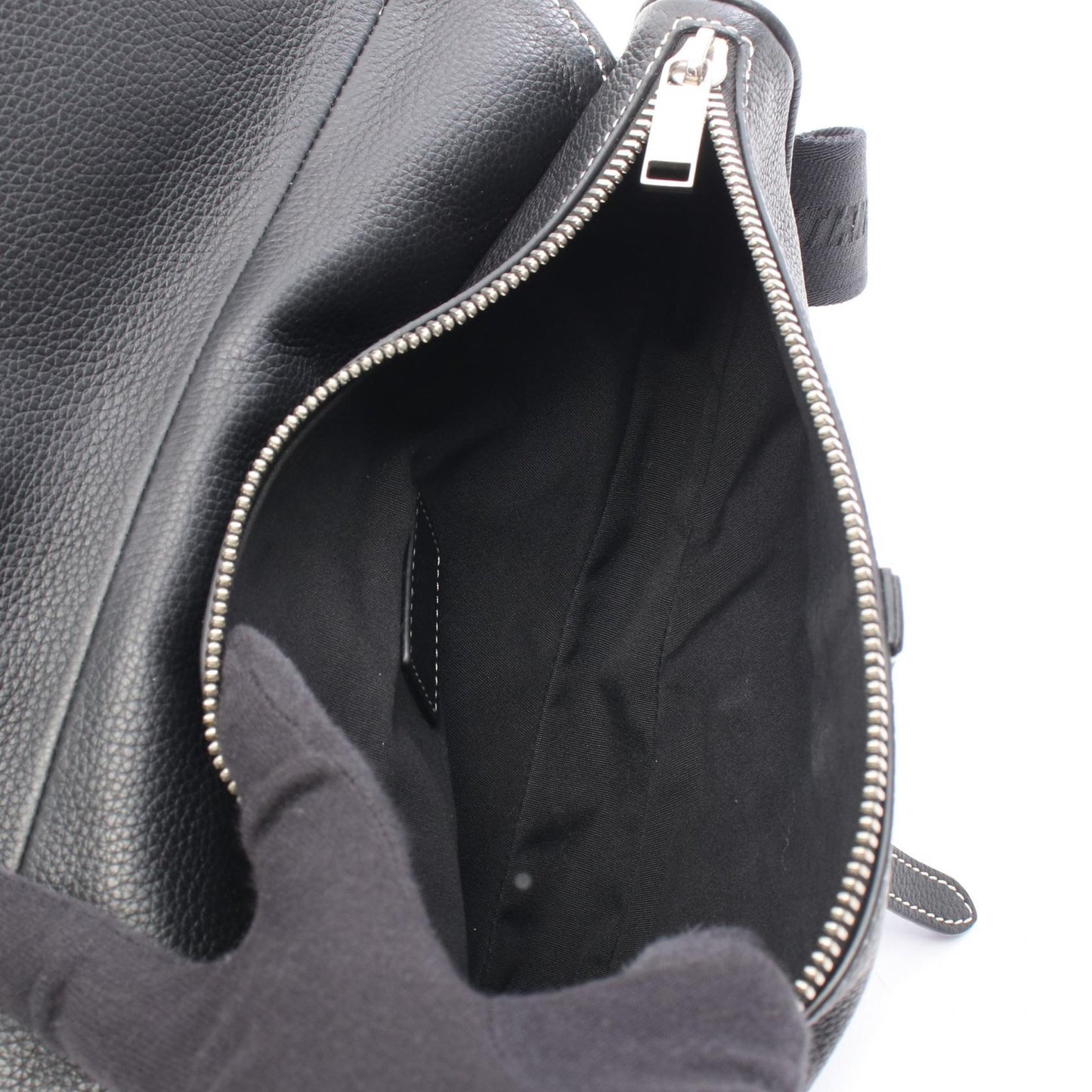 DIOR × kaws SADDLE サドル ボディバッグ レザー ブラック ホワイト イエロー ディオール バッグ DIOR