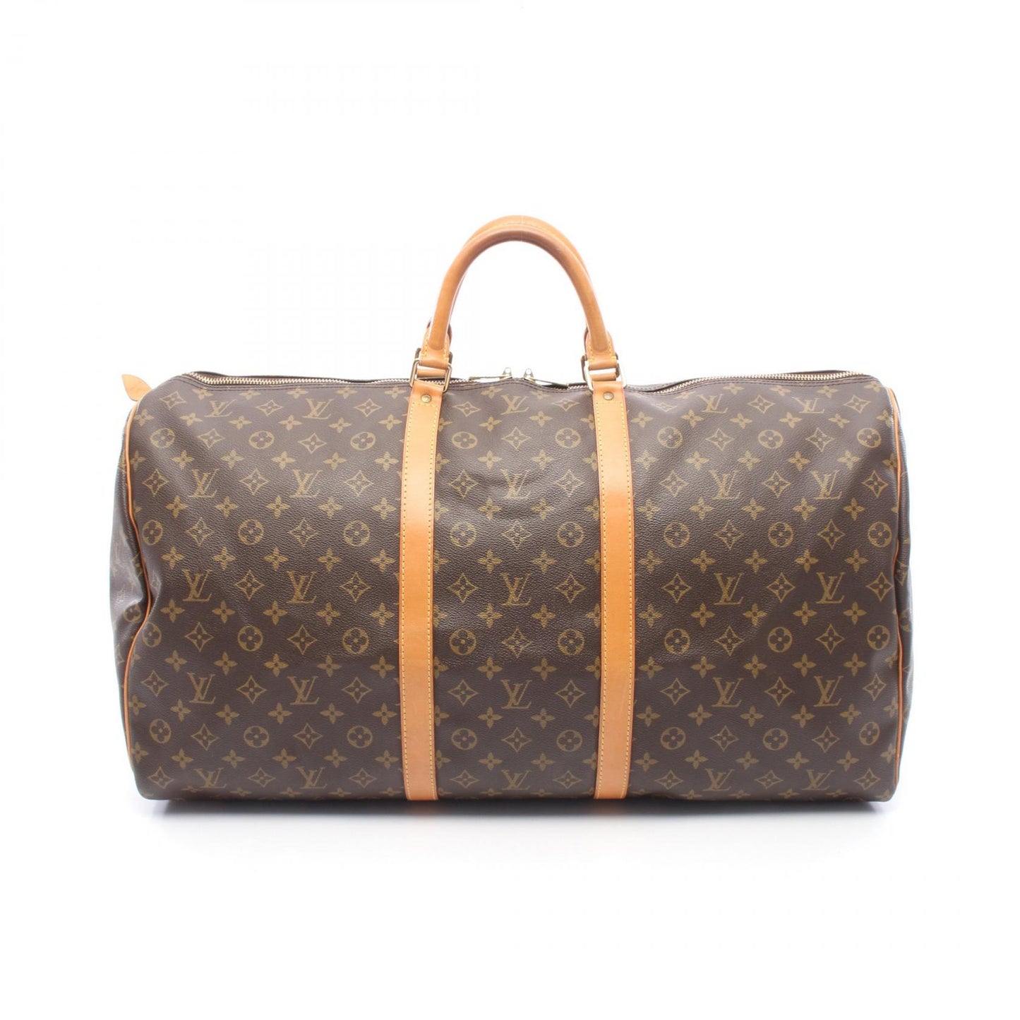 キーポル60 モノグラム ボストンバッグ PVC レザー ブラウン ルイヴィトン バッグ LOUIS VUITTON