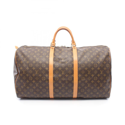 キーポル60 モノグラム ボストンバッグ PVC レザー ブラウン ルイヴィトン バッグ LOUIS VUITTON