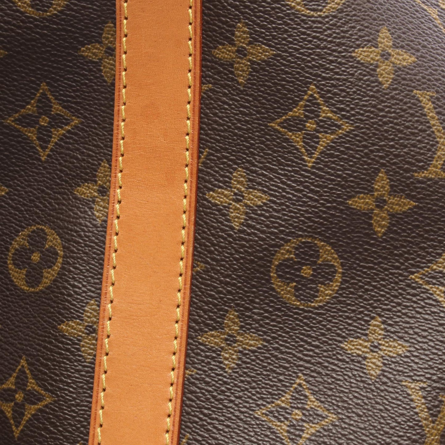 キーポル60 モノグラム ボストンバッグ PVC レザー ブラウン ルイヴィトン バッグ LOUIS VUITTON