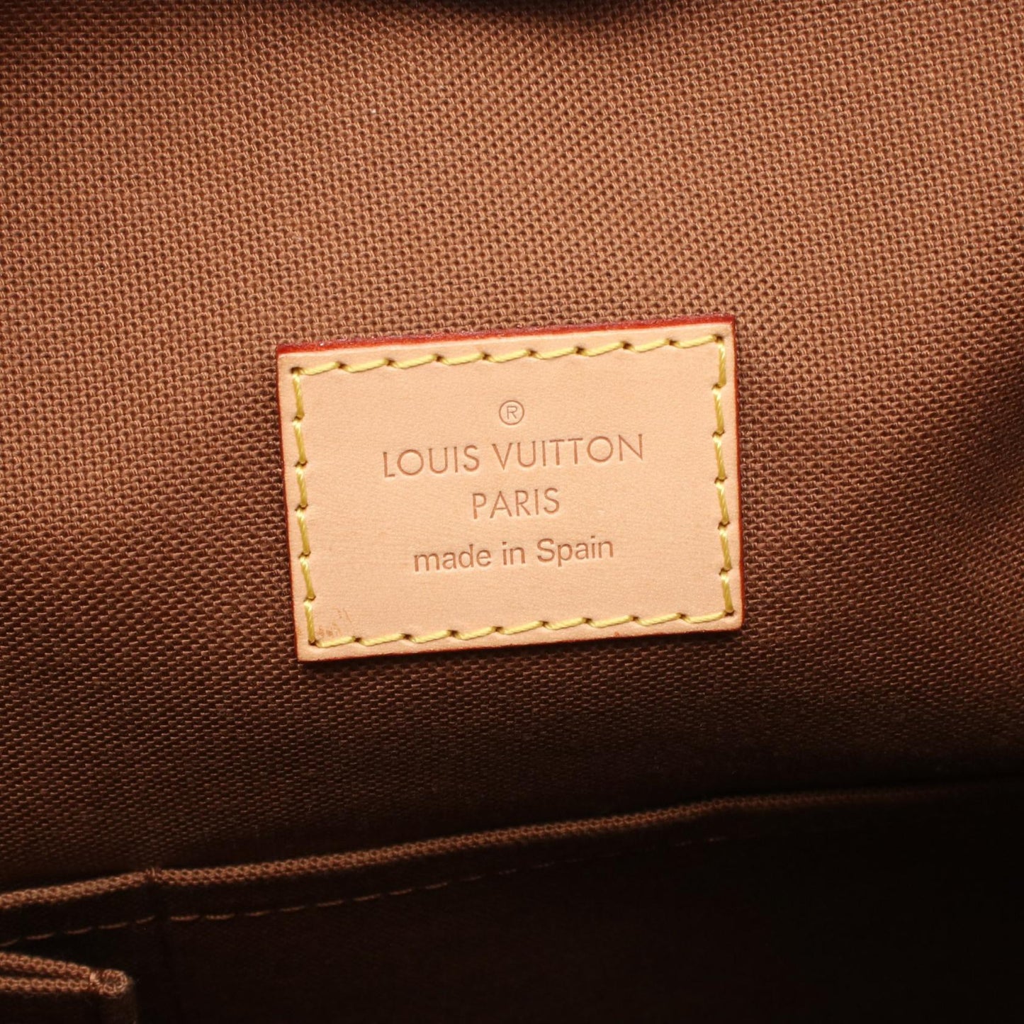 オデオンMM モノグラム ショルダーバッグ PVC レザー ブラウン ルイヴィトン バッグ LOUIS VUITTON