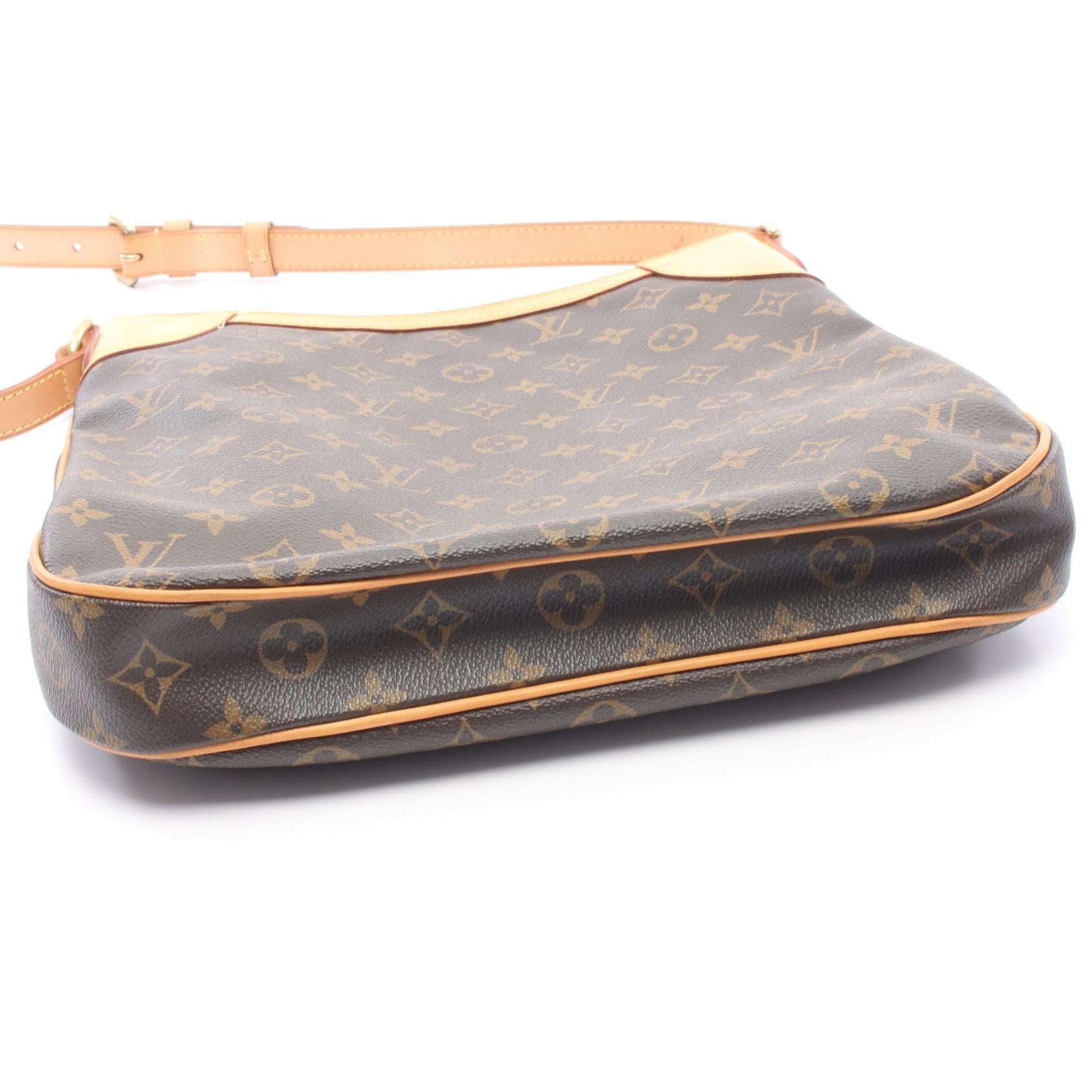 オデオンMM モノグラム ショルダーバッグ PVC レザー ブラウン ルイヴィトン バッグ LOUIS VUITTON