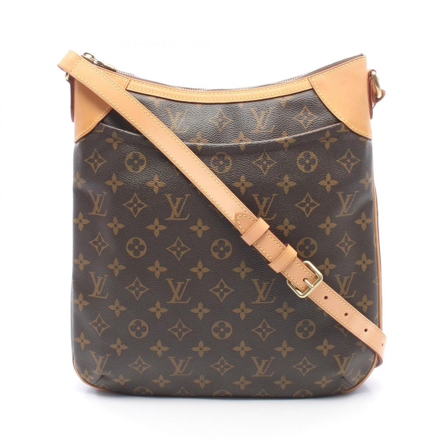 オデオンMM モノグラム ショルダーバッグ PVC レザー ブラウン ルイヴィトン バッグ LOUIS VUITTON