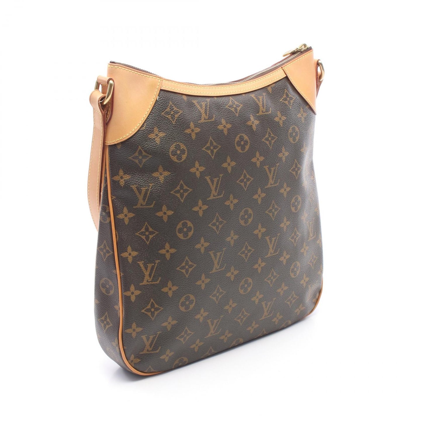 オデオンMM モノグラム ショルダーバッグ PVC レザー ブラウン ルイヴィトン バッグ LOUIS VUITTON