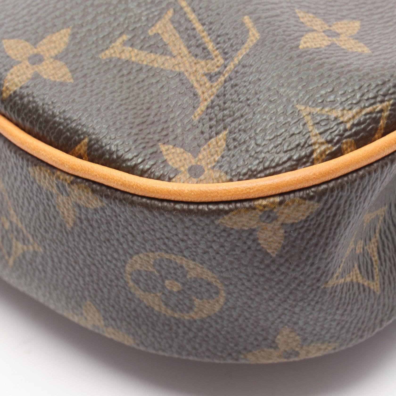 オデオンMM モノグラム ショルダーバッグ PVC レザー ブラウン ルイヴィトン バッグ LOUIS VUITTON