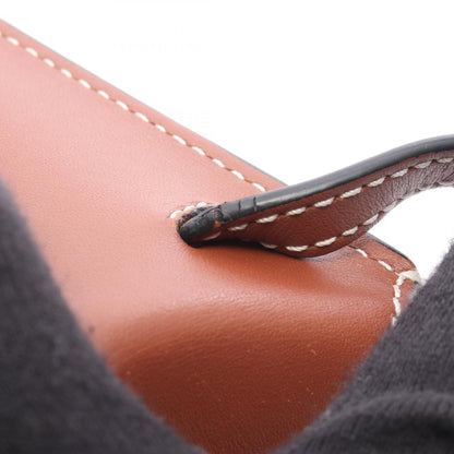 GATE POCKET ゲートポケット ショルダーバッグ レザー ブラウン ロエベ バッグ LOEWE