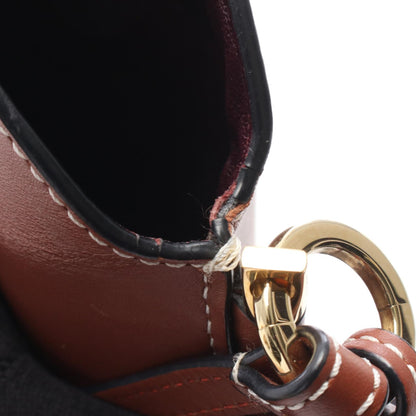 GATE POCKET ゲートポケット ショルダーバッグ レザー ブラウン ロエベ バッグ LOEWE