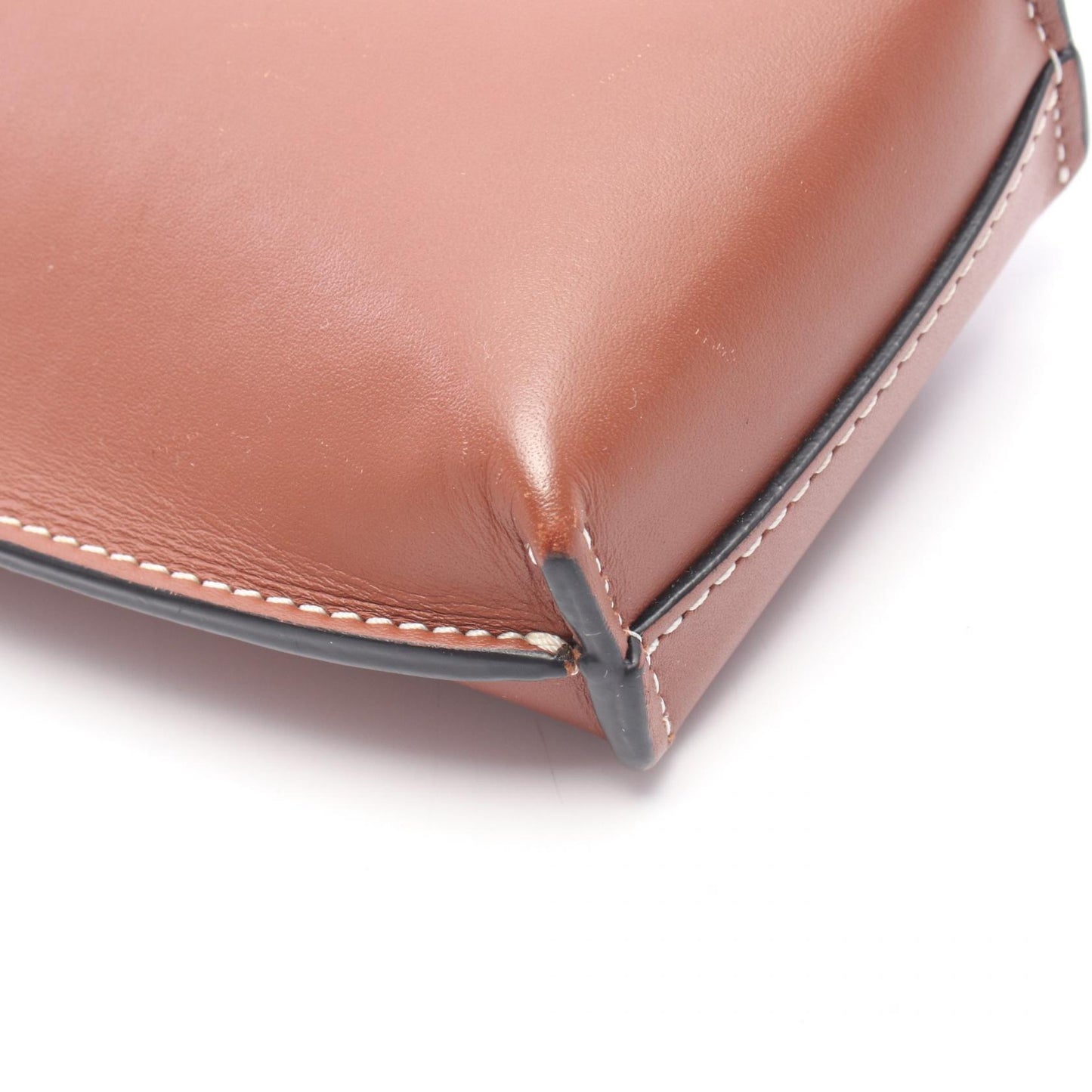GATE POCKET ゲートポケット ショルダーバッグ レザー ブラウン ロエベ バッグ LOEWE