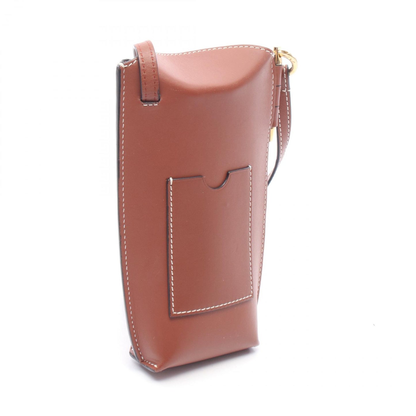 GATE POCKET ゲートポケット ショルダーバッグ レザー ブラウン ロエベ バッグ LOEWE
