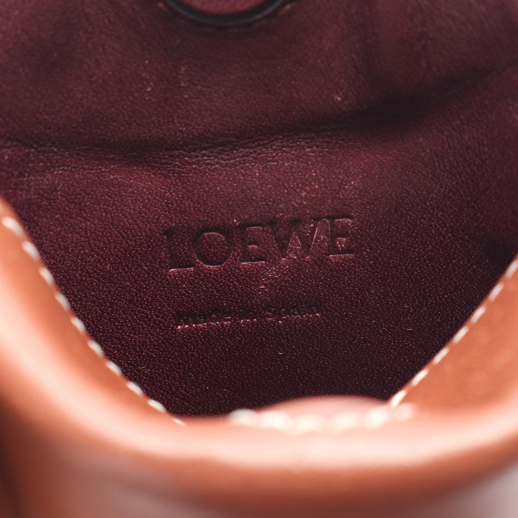 GATE POCKET ゲートポケット ショルダーバッグ レザー ブラウン ロエベ バッグ LOEWE