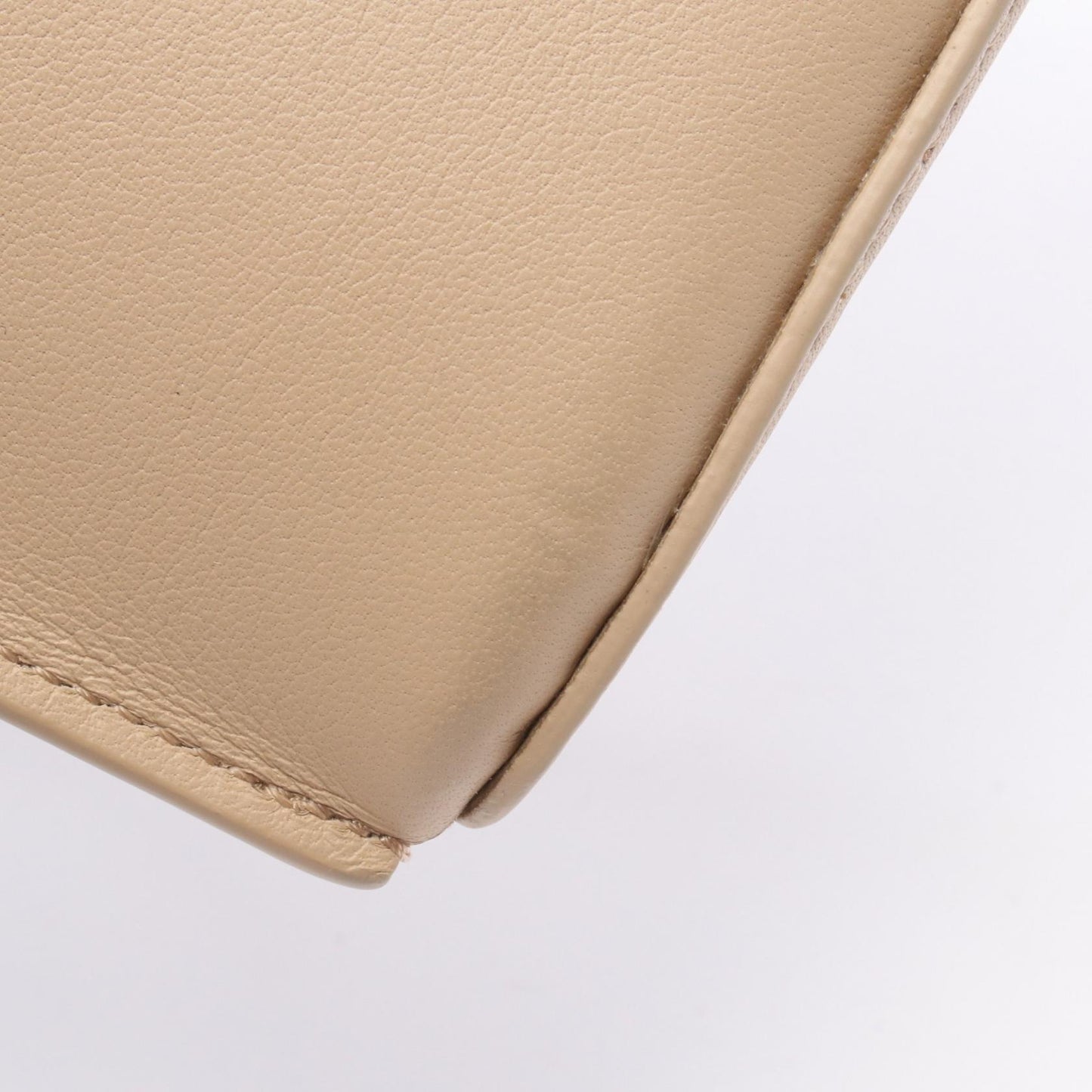 ダイスポケット ショルダーバッグ レザー ベージュ ロエベ バッグ LOEWE