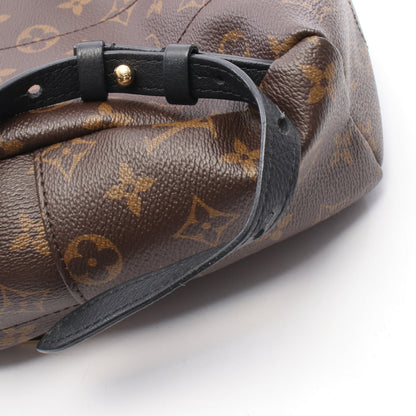 パームスプリングス バックパックPM モノグラム リュックサック PVC レザー ブラウン ブラック ルイヴィトン バッグ LOUIS VUITTON