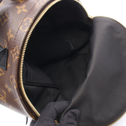 パームスプリングス バックパックPM モノグラム リュックサック PVC レザー ブラウン ブラック ルイヴィトン バッグ LOUIS VUITTON