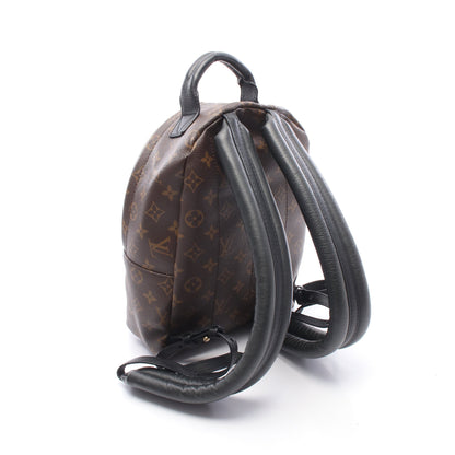パームスプリングス バックパックPM モノグラム リュックサック PVC レザー ブラウン ブラック ルイヴィトン バッグ LOUIS VUITTON