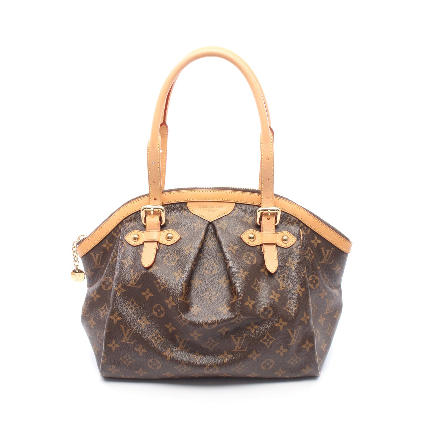 ティヴォリGM モノグラム ハンドバッグ PVC レザー ブラウン ルイヴィトン バッグ LOUIS VUITTON