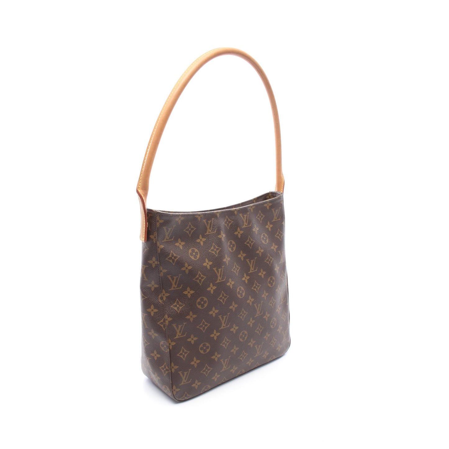 ルーピングGM モノグラム ショルダーバッグ PVC レザー ブラウン ルイヴィトン バッグ LOUIS VUITTON