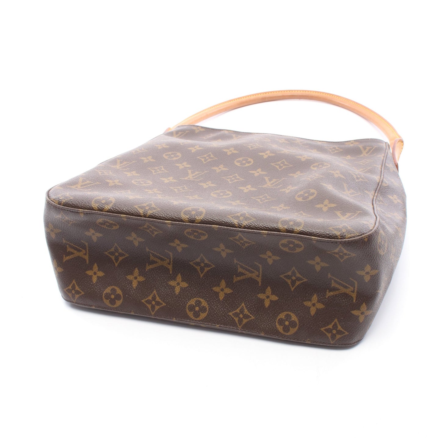 ルーピングGM モノグラム ショルダーバッグ PVC レザー ブラウン ルイヴィトン バッグ LOUIS VUITTON