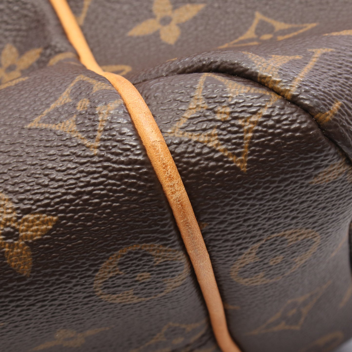トータリーMM モノグラム ショルダーバッグ トートバッグ PVC レザー ブラウン ルイヴィトン バッグ LOUIS VUITTON