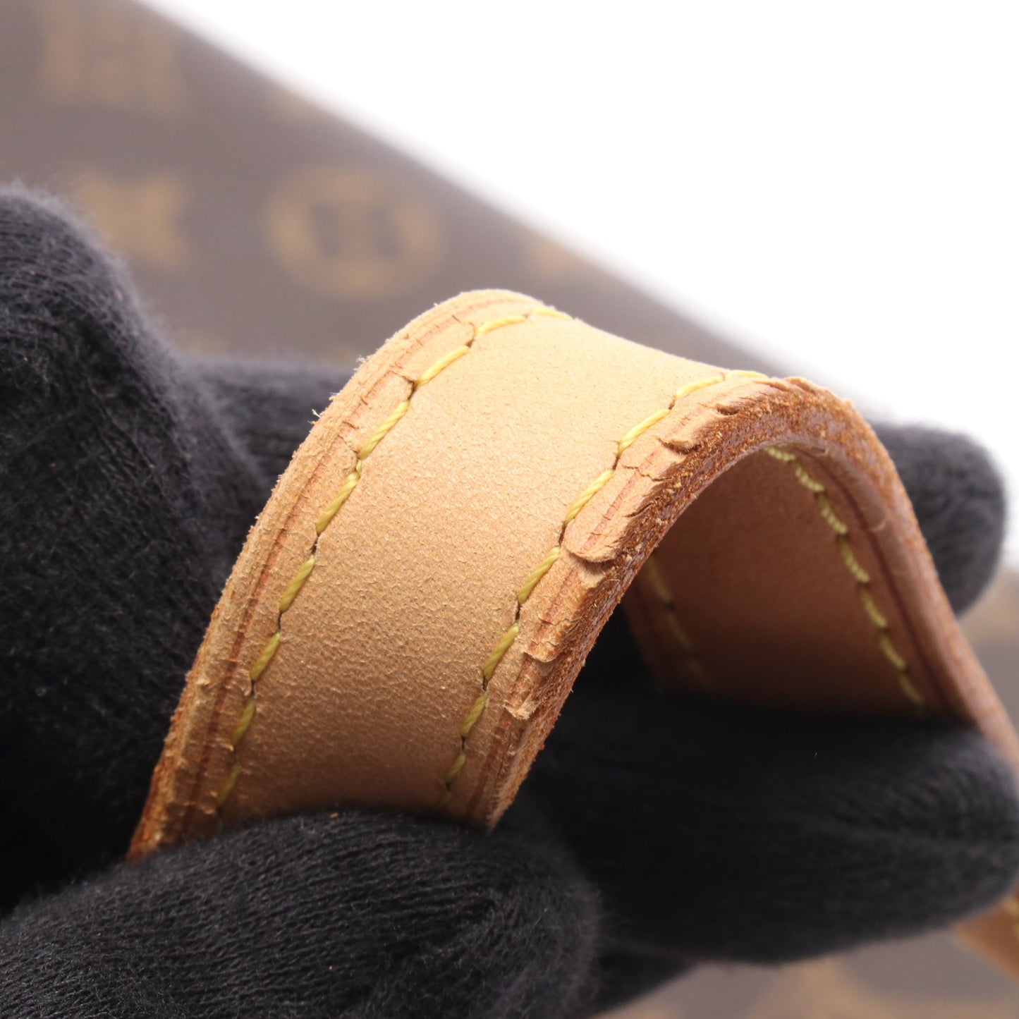 トータリーMM モノグラム ショルダーバッグ トートバッグ PVC レザー ブラウン ルイヴィトン バッグ LOUIS VUITTON