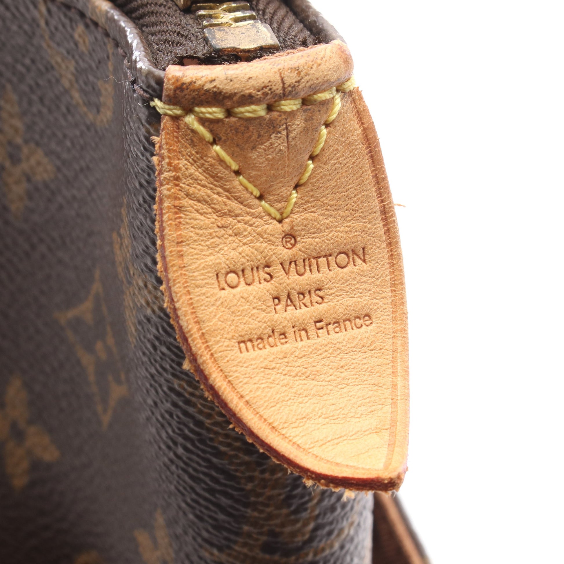 トータリーMM モノグラム ショルダーバッグ トートバッグ PVC レザー ブラウン ルイヴィトン バッグ LOUIS VUITTON