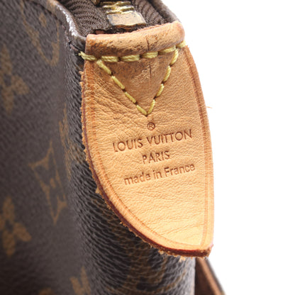 トータリーMM モノグラム ショルダーバッグ トートバッグ PVC レザー ブラウン ルイヴィトン バッグ LOUIS VUITTON