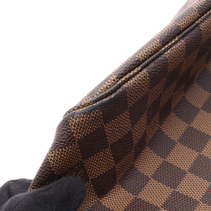 ネヴァーフルMM ダミエエベヌ ショルダーバッグ トートバッグ PVC レザー ブラウン ルイヴィトン バッグ LOUIS VUITTON