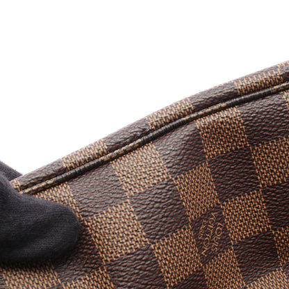 ネヴァーフルMM ダミエエベヌ ショルダーバッグ トートバッグ PVC レザー ブラウン ルイヴィトン バッグ LOUIS VUITTON