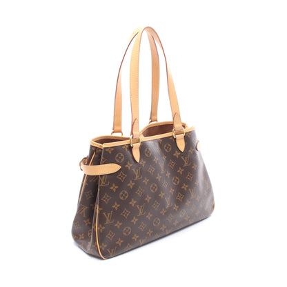 バティニョール オリゾンタル モノグラム ショルダーバッグ PVC レザー ブラウン ルイヴィトン バッグ LOUIS VUITTON