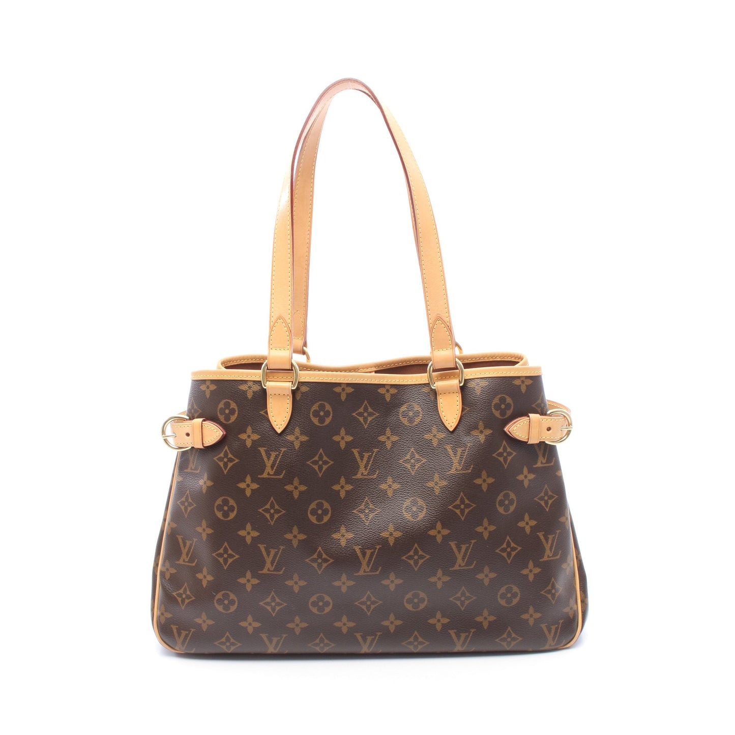 バティニョール オリゾンタル モノグラム ショルダーバッグ PVC レザー ブラウン ルイヴィトン バッグ LOUIS VUITTON