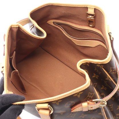 バティニョール オリゾンタル モノグラム ショルダーバッグ PVC レザー ブラウン ルイヴィトン バッグ LOUIS VUITTON