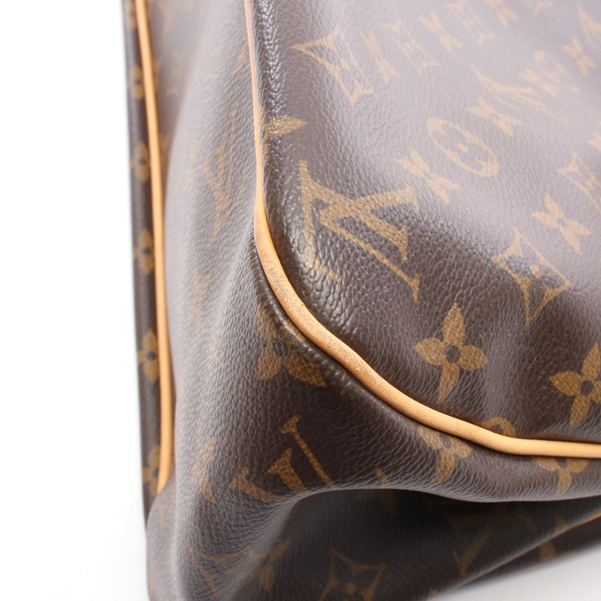 バティニョール オリゾンタル モノグラム ショルダーバッグ PVC レザー ブラウン ルイヴィトン バッグ LOUIS VUITTON
