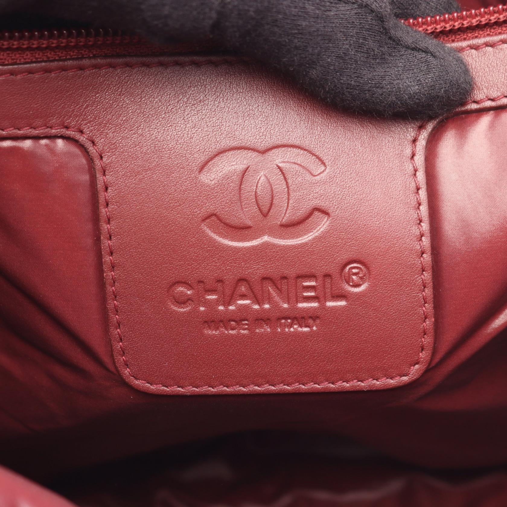 コココクーン バックパック リュックサック ナイロン レザー ブラック シルバー金具 シャネル バッグ CHANEL