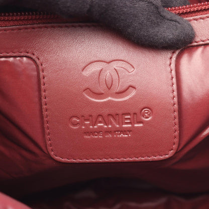 コココクーン バックパック リュックサック ナイロン レザー ブラック シルバー金具 シャネル バッグ CHANEL