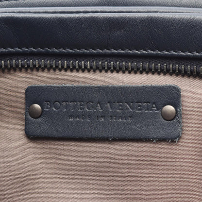 イントレチャート ウエストバッグ レザー ネイビー ボッテガヴェネタ バッグ BOTTEGA VENETA