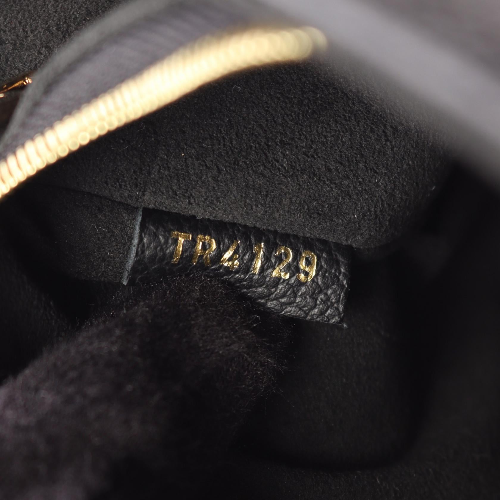ヴァヴァンPM モノグラムアンプラント ノワール Wチェーンショルダーバッグ レザー ブラック ルイヴィトン バッグ LOUIS VUITTON