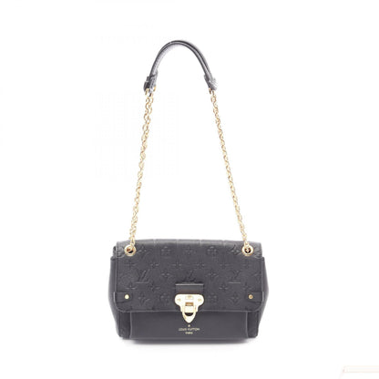 ヴァヴァンPM モノグラムアンプラント ノワール Wチェーンショルダーバッグ レザー ブラック ルイヴィトン バッグ LOUIS VUITTON