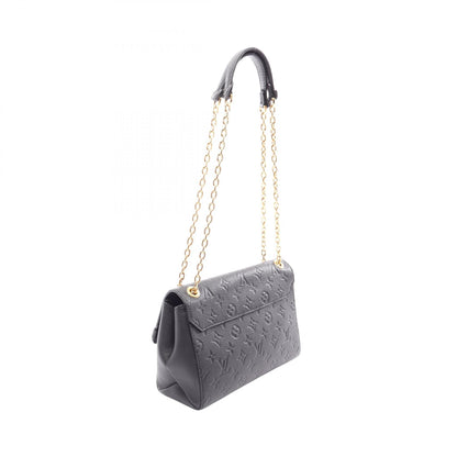 ヴァヴァンPM モノグラムアンプラント ノワール Wチェーンショルダーバッグ レザー ブラック ルイヴィトン バッグ LOUIS VUITTON