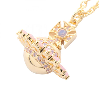 JORDANA ネックレス GP ラインストーン ゴールド ライトピンク ヴィヴィアンウエストウッド アクセサリー Vivienne Westwood