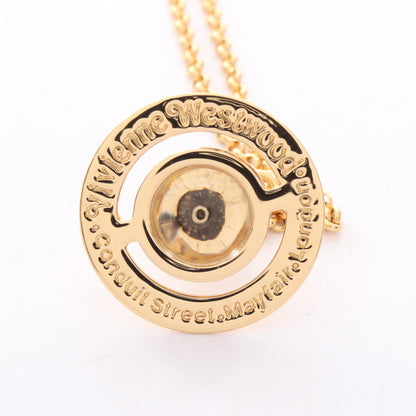 NEW TINY ORB ネックレス GP ラインストーン ゴールド マルチカラー ヴィヴィアンウエストウッド アクセサリー Vivienne Westwood